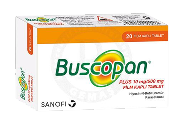 BUSCOPAN PLUS 10 MG / 500 MG FILM KAPLI TABLET (20 TABLET)